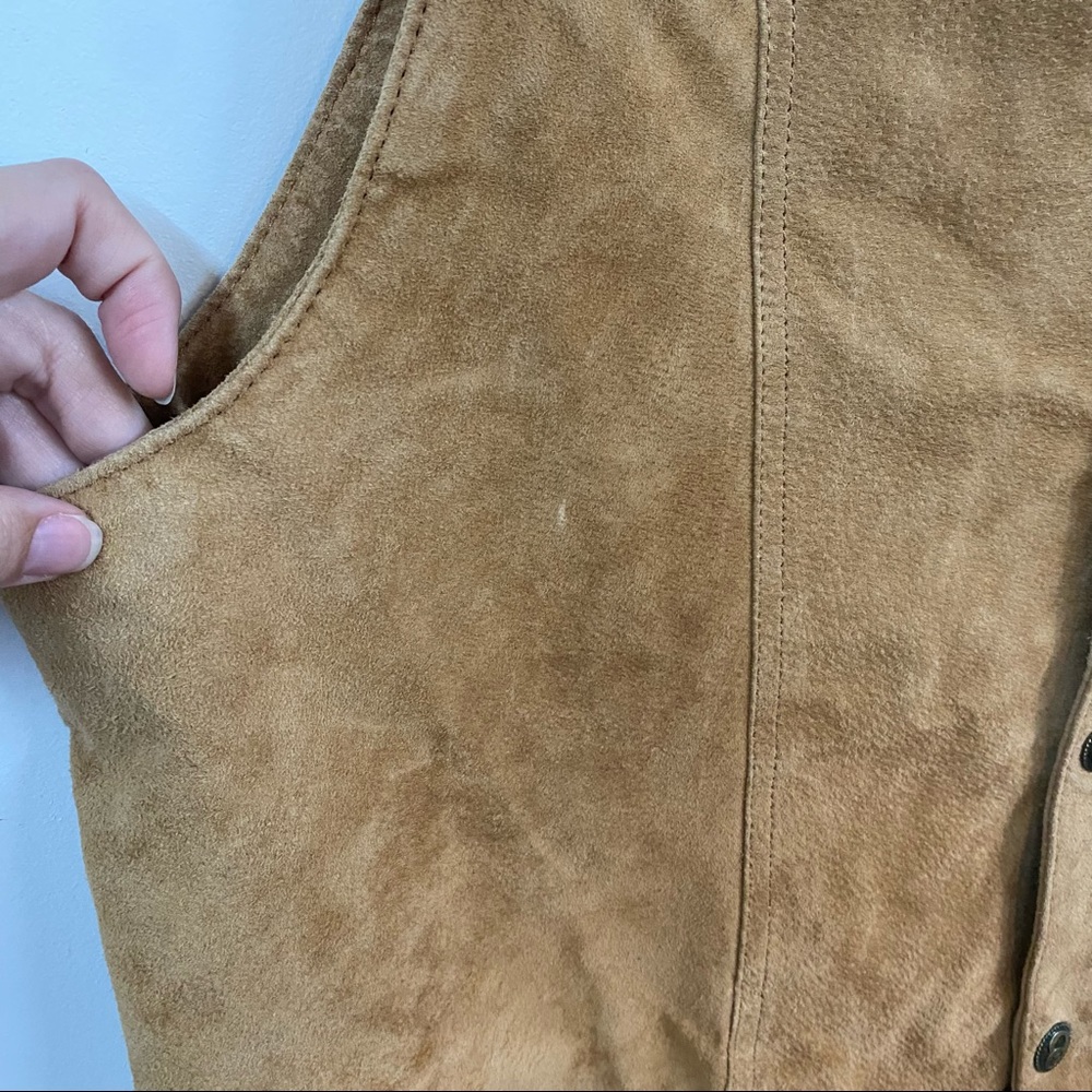 Cripple Creek Suede Leather Western Vest - Picture 8 of 16